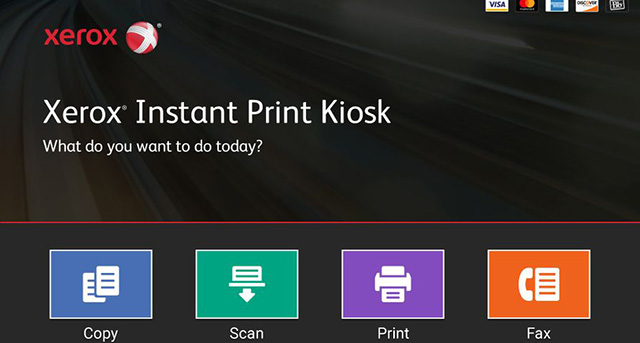 Xerox Instant Print Self-Service Kiosk Xerox Instant Print Kiosk